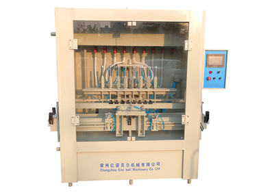 YPC8-F2型全自動防腐自流直列式灌裝機(jī)